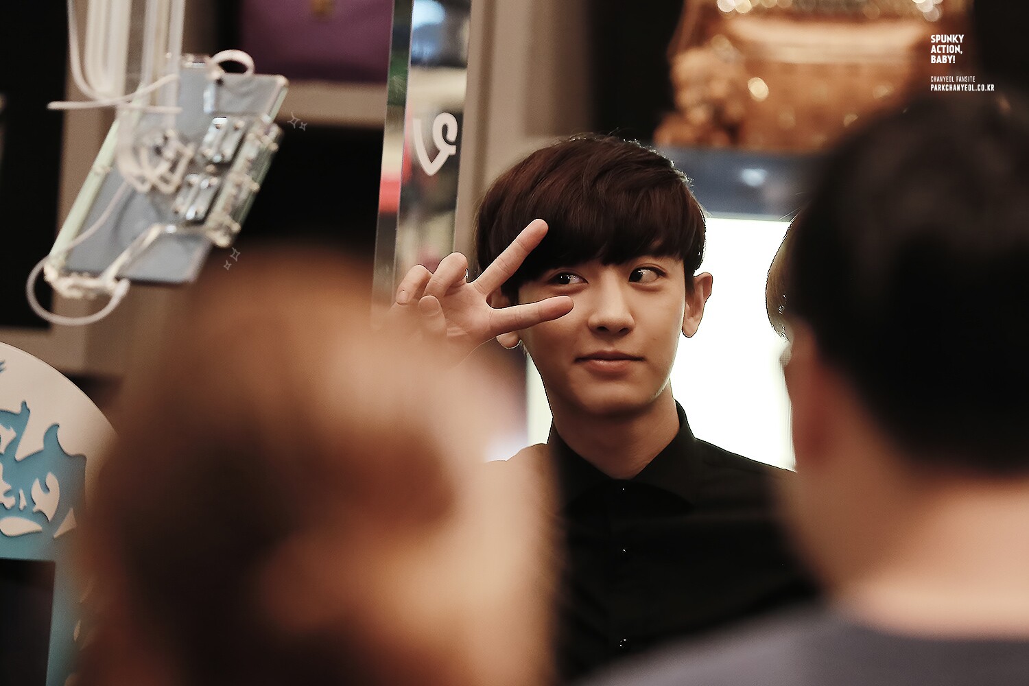 #灿烈#exo#壁纸#皮肤140626 mcm明洞开业仪-堆糖,美好生活研究所