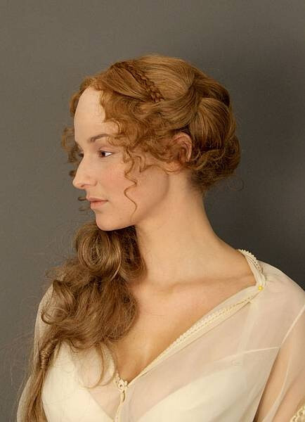 欧式古典发型图片