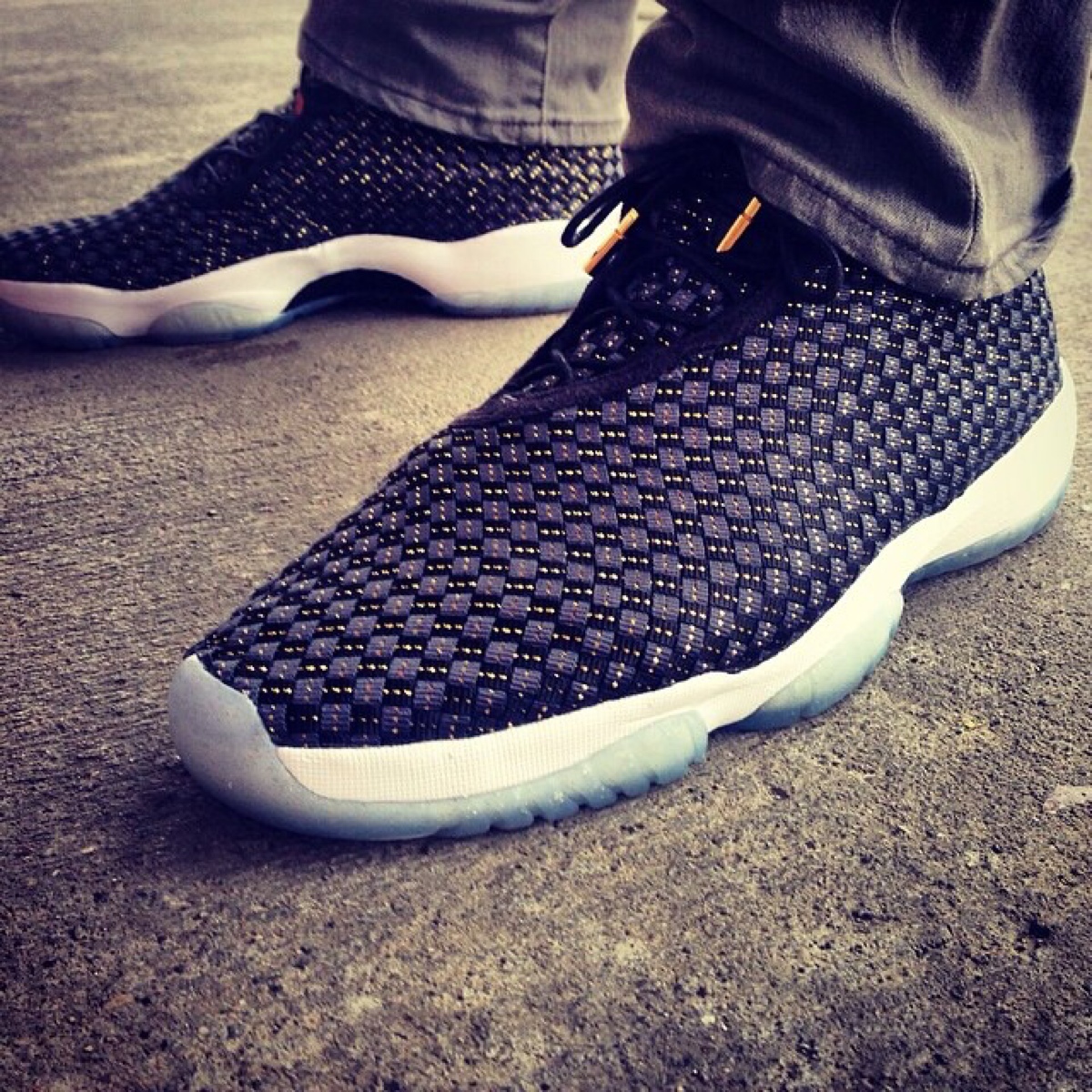 aj编织款aj11大底