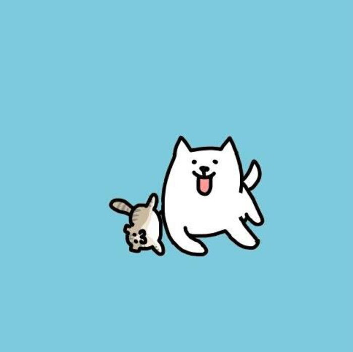 妞妞跟端午的小头像.—大绵羊bobo
