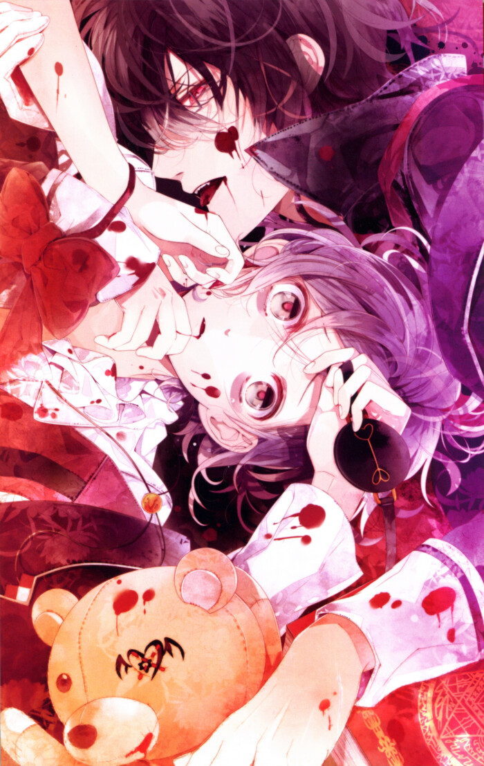 魔鬼恋人 diabolik lovers 逆卷怜司 逆卷奏人 壁纸