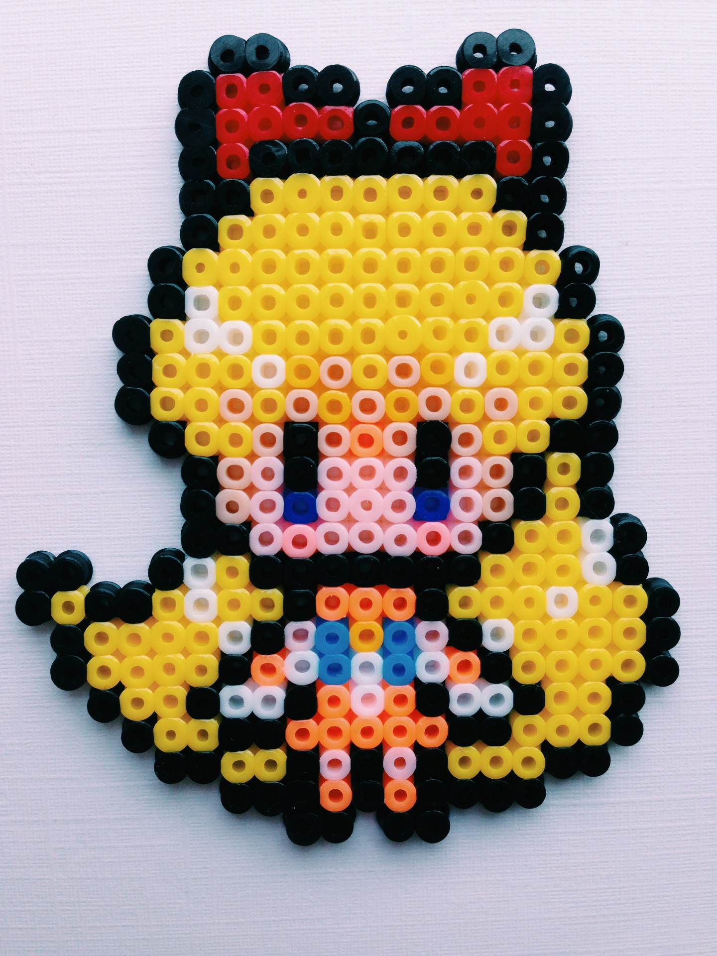 有没有很怀念的感觉,我入手拼豆的第一个作品,小时候的最爱——金星