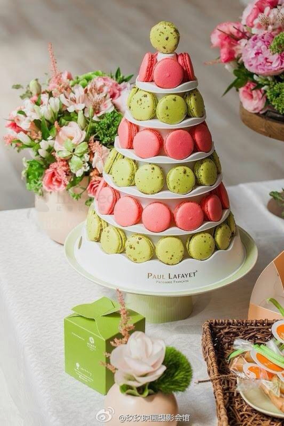马卡龙 翻糖 婚礼 鲜花 蛋糕 甜点