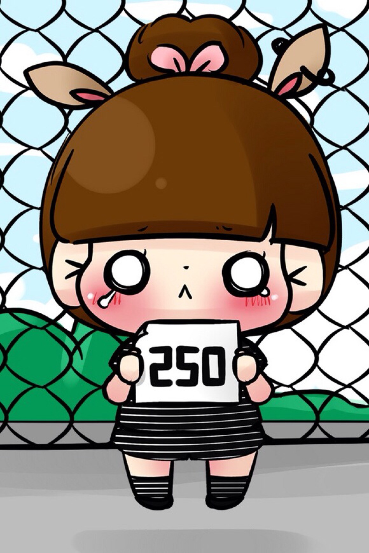 彼岸花.iphone壁纸,小q,套图,卡通.