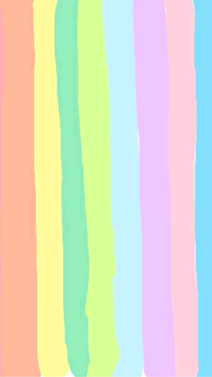 苹果手机彩虹条壁纸图片