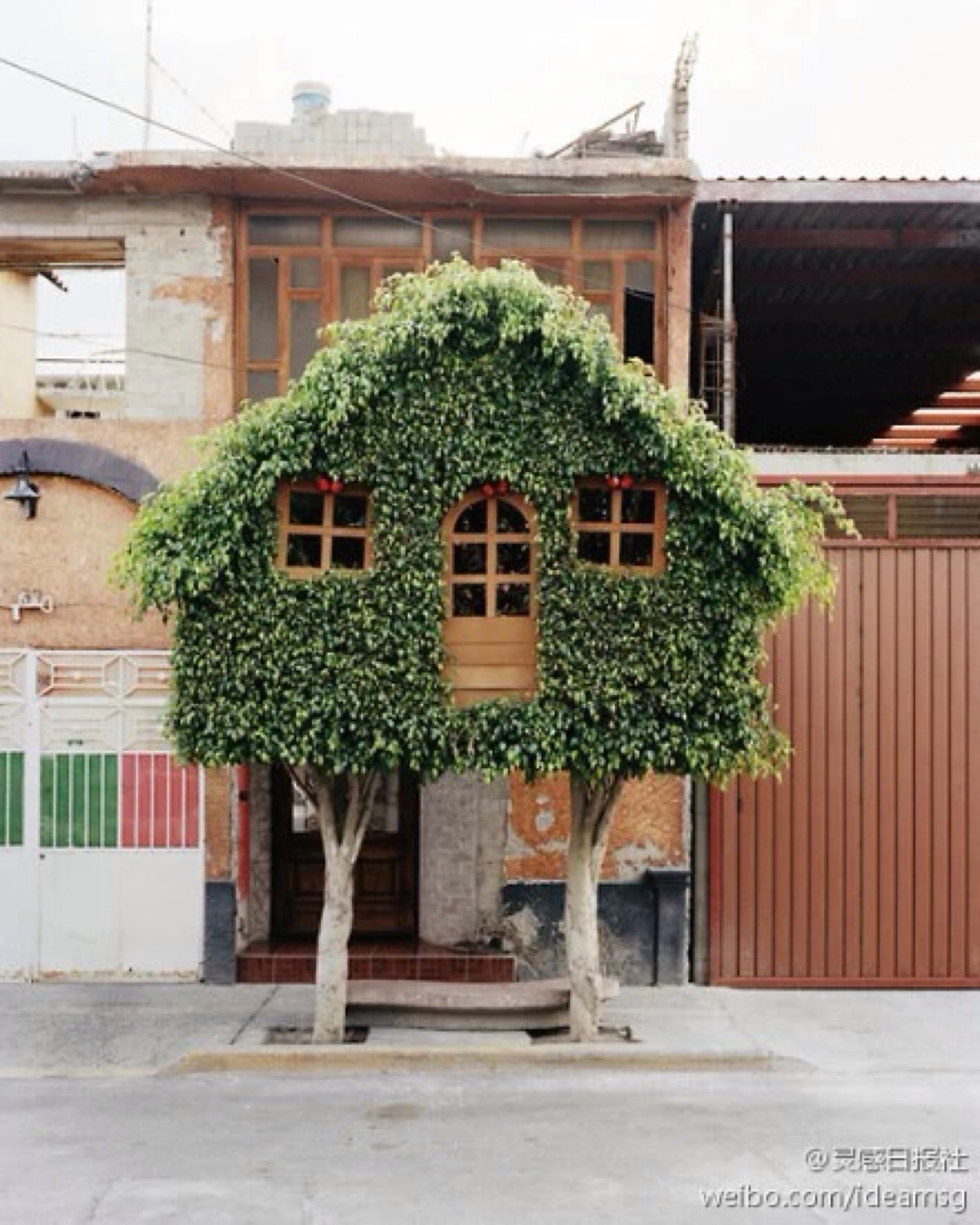 创意门的入口处