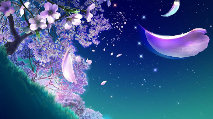 动漫 樱花 场景