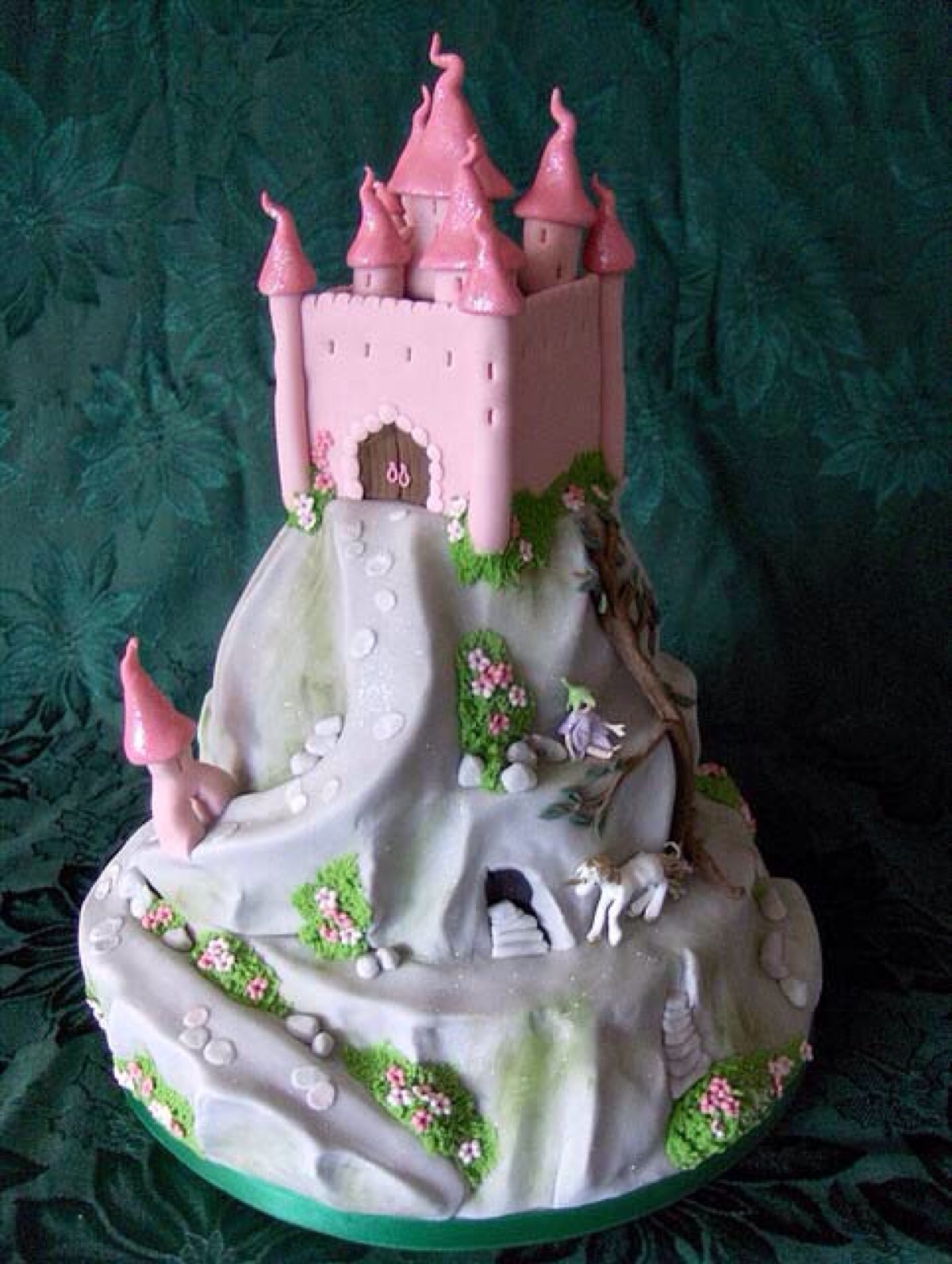 粉色城堡 趣味蛋糕
