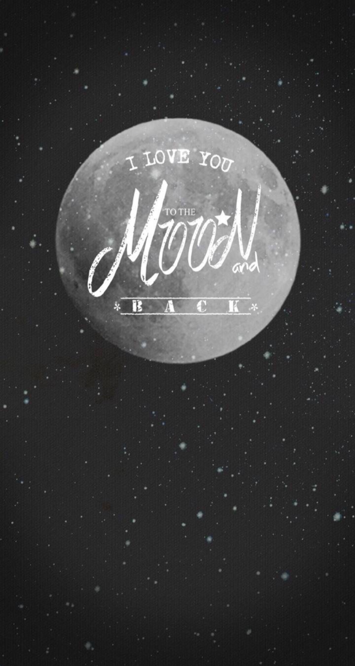 星空 文字 黑白 iphone 壁纸 素材