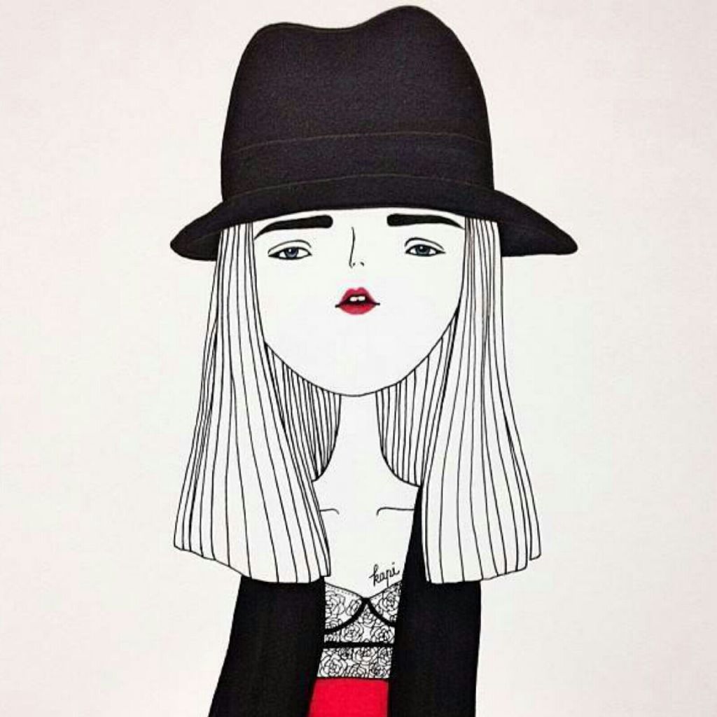 kapi头像 帽子 长发