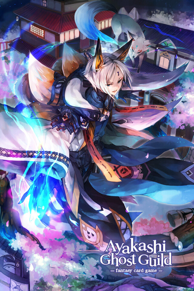 zynga 卡牌游戏【灵异阴阳录】iphone壁纸 管狐[本气]