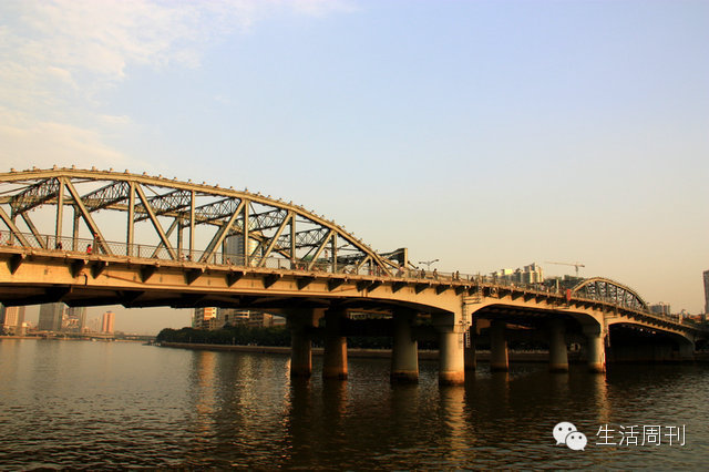 海珠桥的历史图片