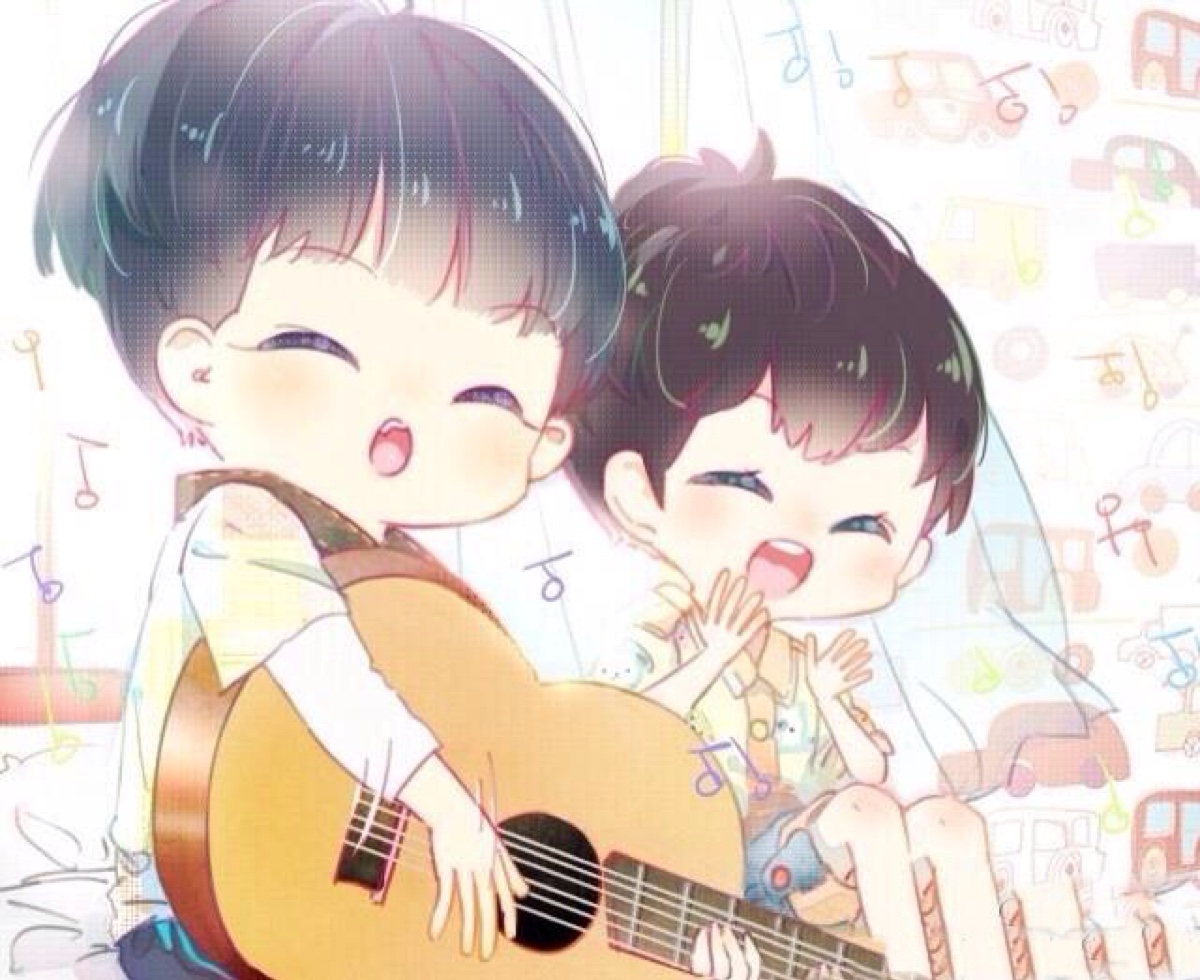 王俊凯# #王源# 开始连载王凯凯和王源源的故事,图片来自微博:_王