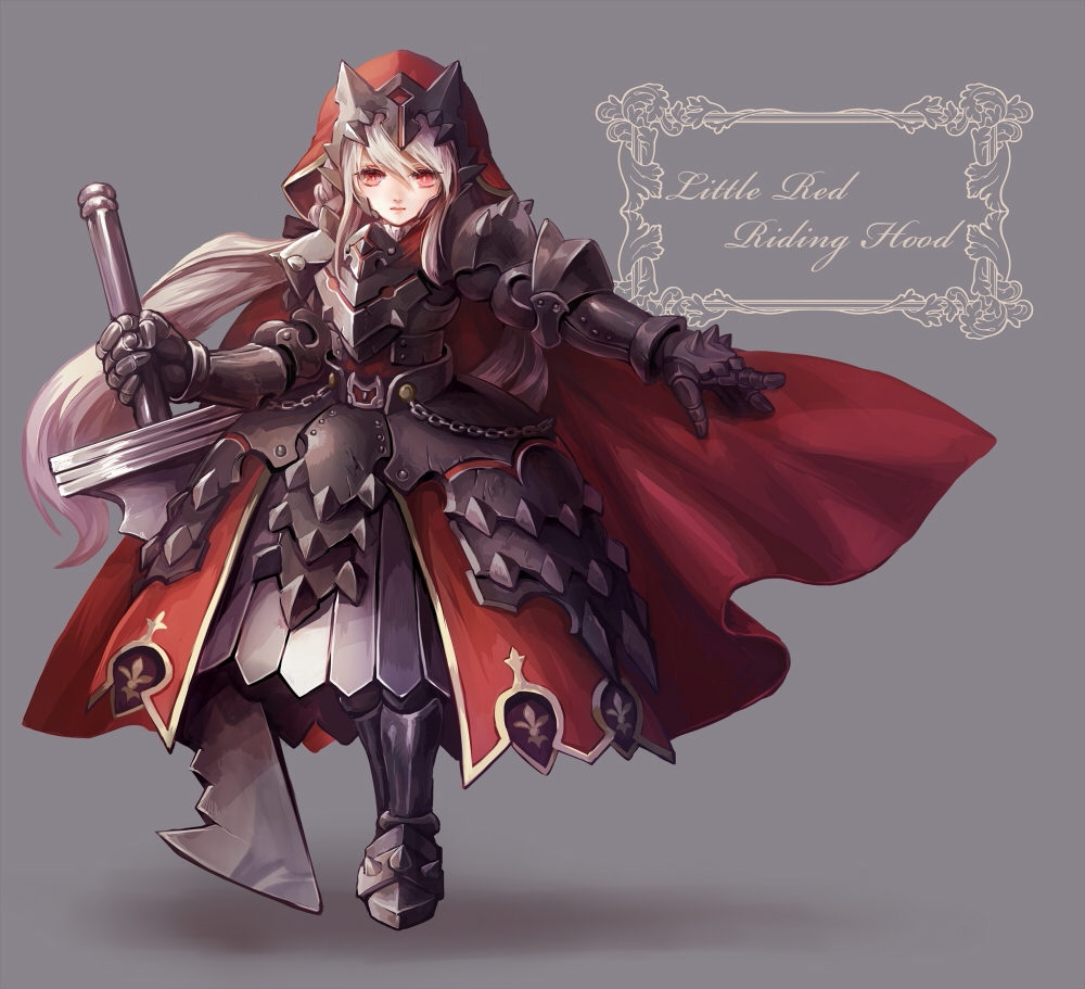 童话の骑士 by:sena 动漫 插画 pixiv 同人 小红帽