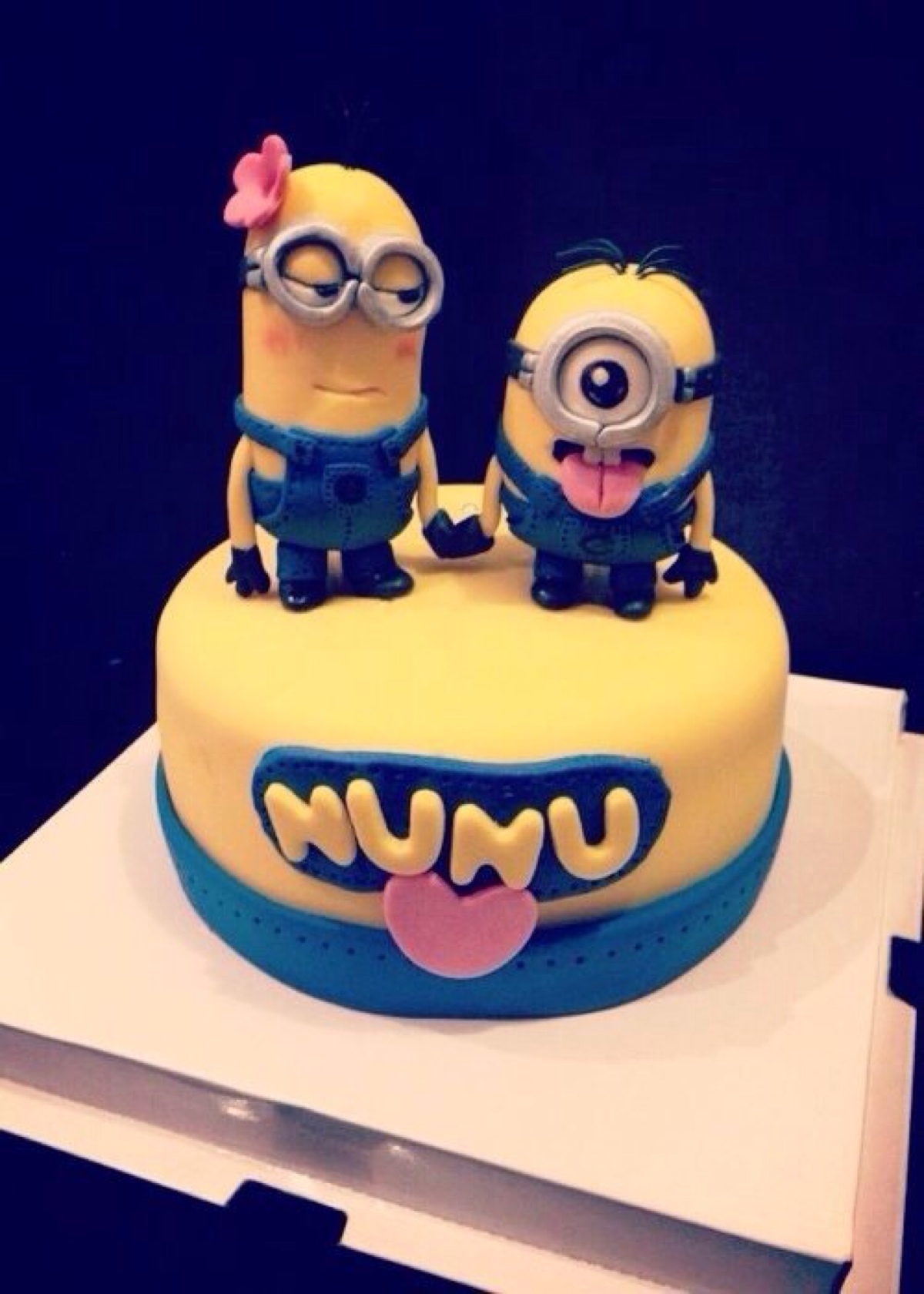 小黄人系列 创意翻糖蛋糕赏析!