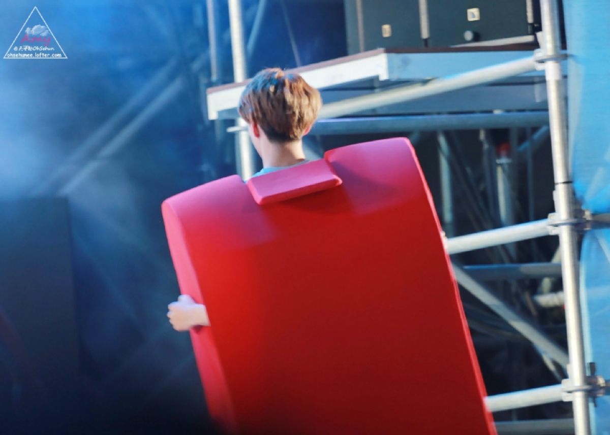 exo 吴世勋 sehun 背影萌萌哒cr:logo