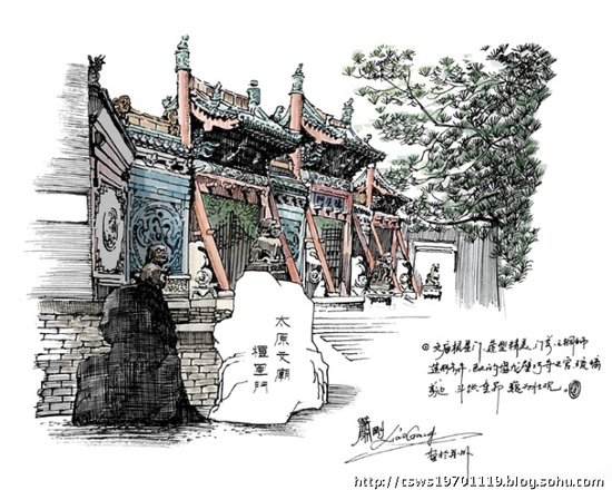 泉州文庙绘画图片