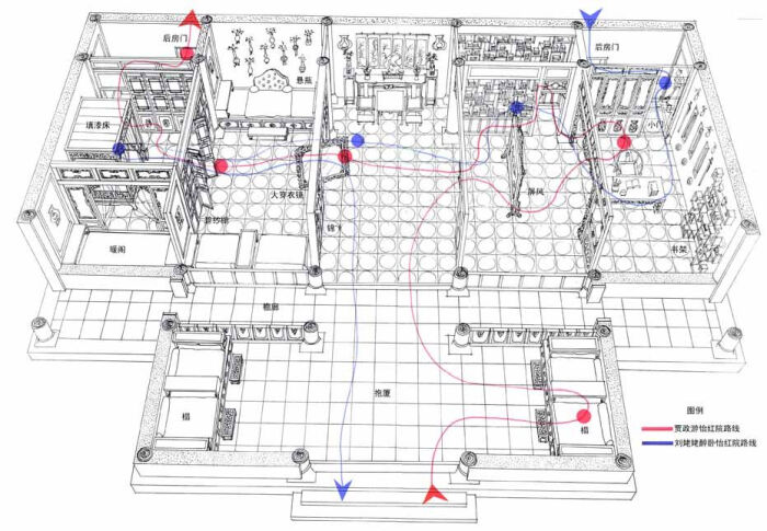 红楼梦建筑图解——怡红院