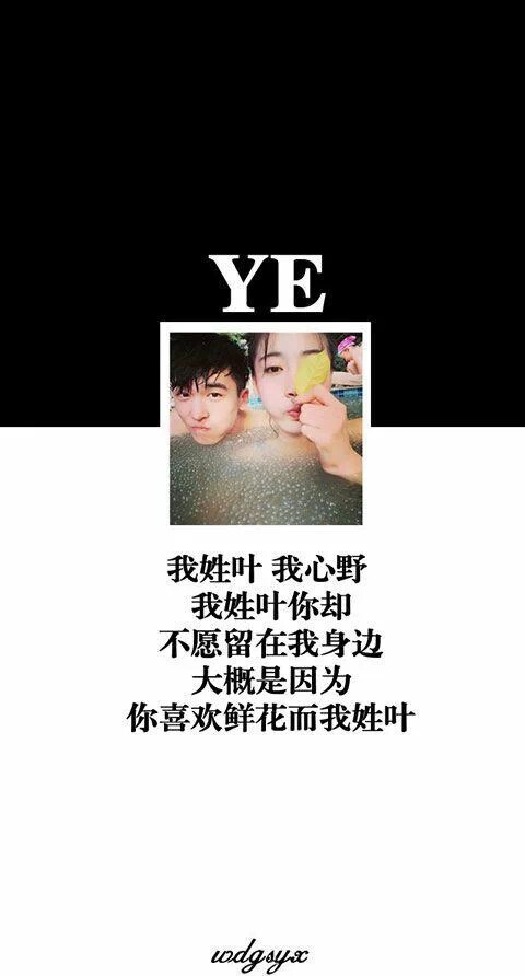 我姓叶,我心野