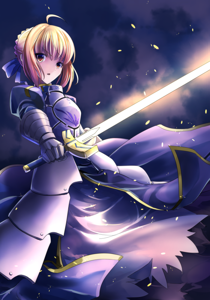 fateシリーズの fate/zero *fate/staynight saber p站 pixiv 动漫