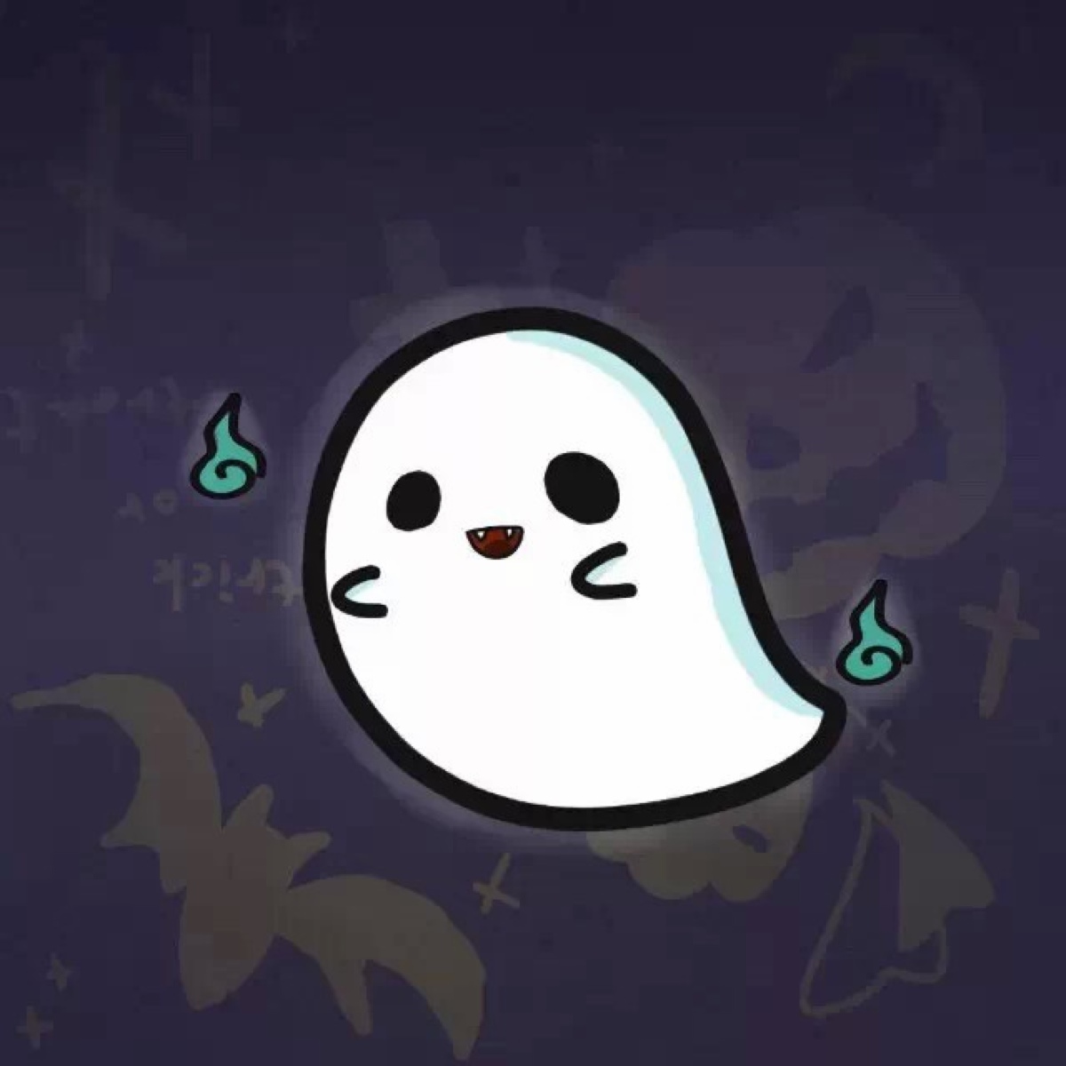 万圣节头像鬼魂!
