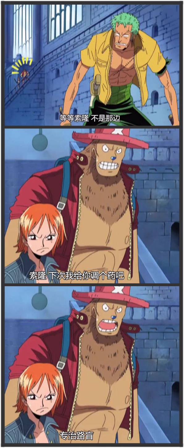 路痴的索隆.