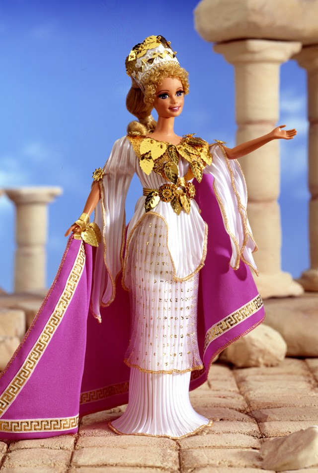 芭比娃娃 1996限量版 grecian goddess barbie03 doll 希腊 女神