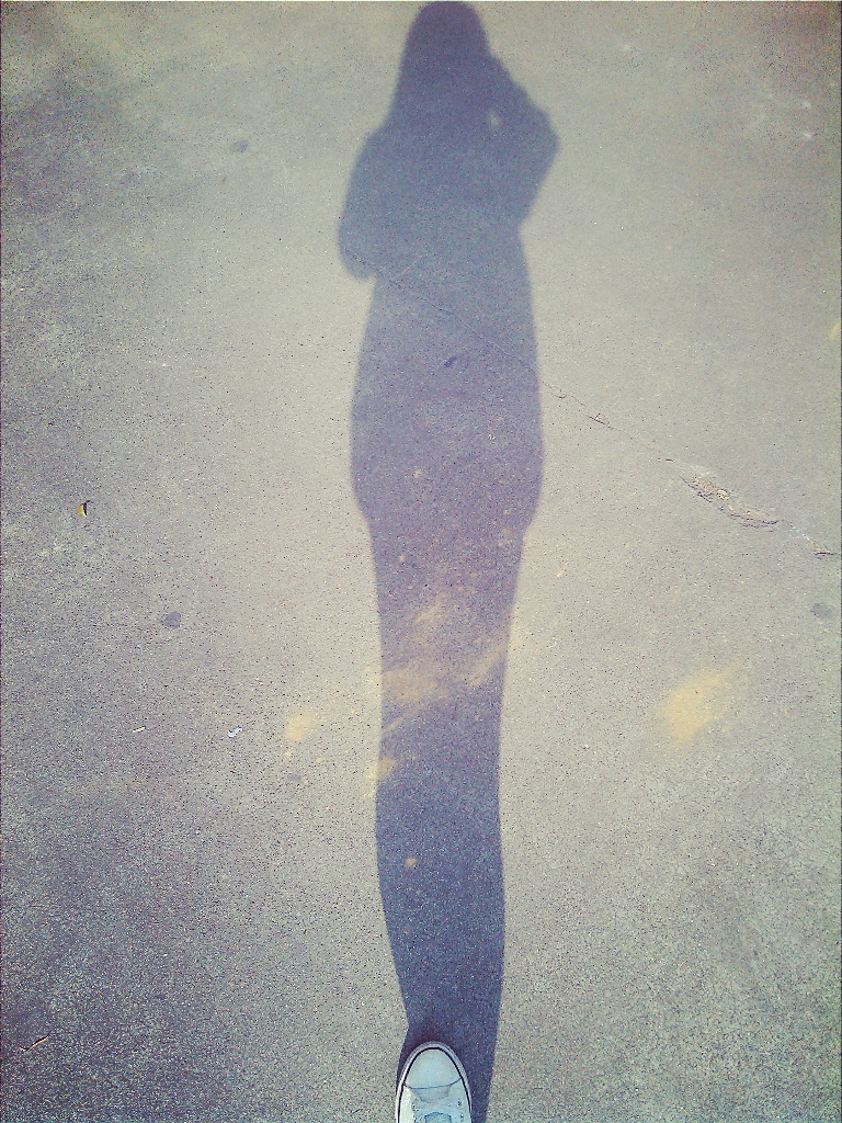 影子,白色帆布,头像