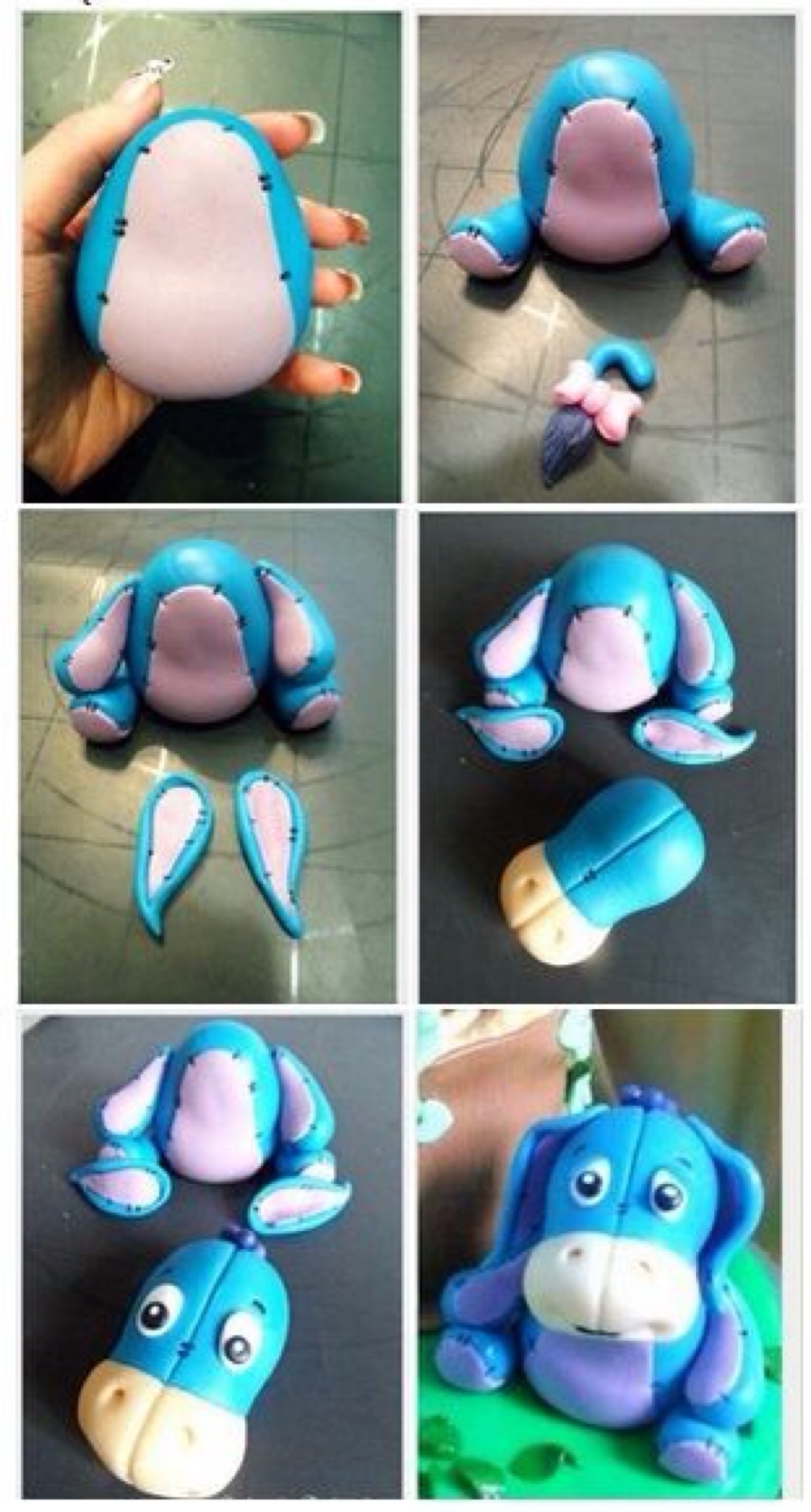粘土#软陶#手工教程