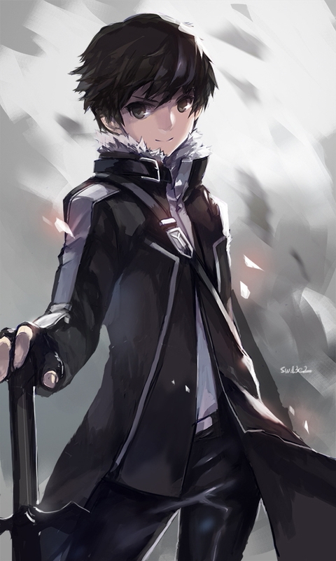 swd3e2 动漫 插画 pixiv sao刀剑神域 桐人