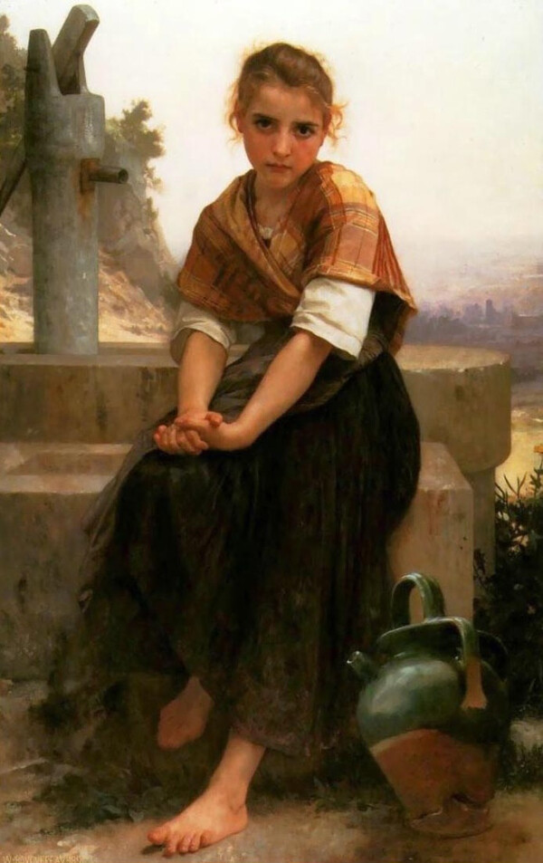 the broken pitcher artisit: william-adolphe bouguer