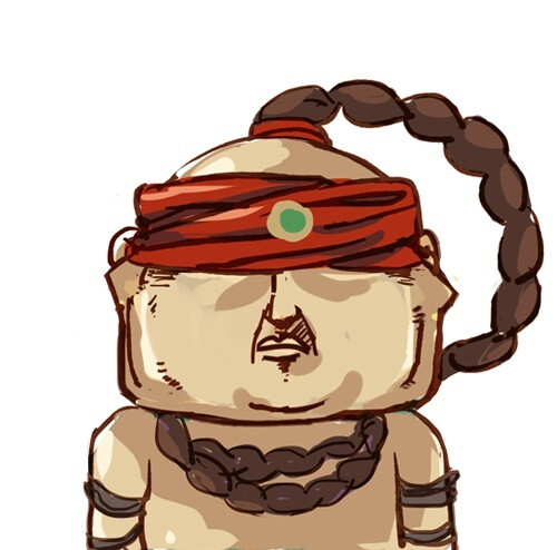 lol #赵石画风英雄系列# 盲僧