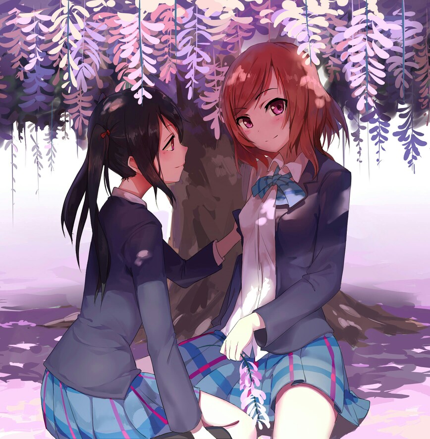 封面 手绘 壁纸 动漫° 原创 同人 插画 插画名:四月 画师:幻象黑兔