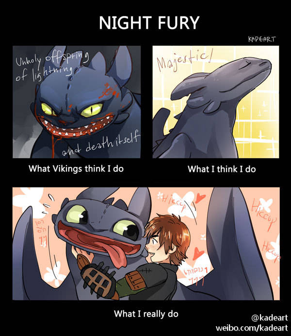 toothless#可爱的牙仔!图cr: logo