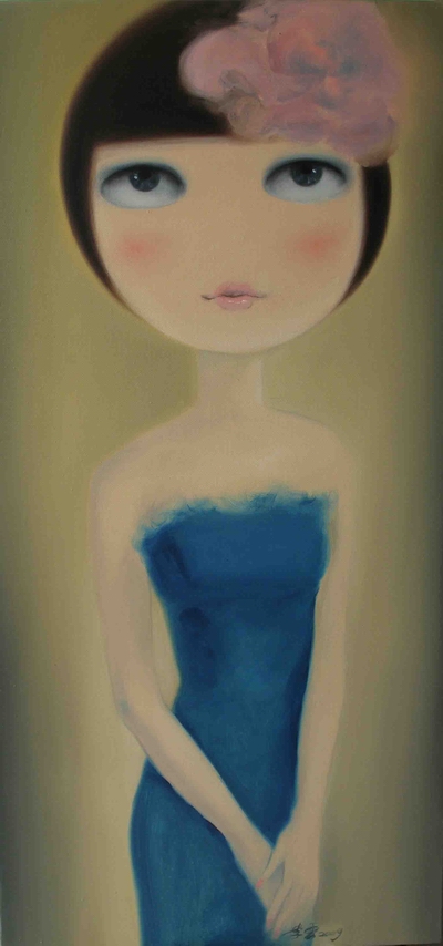 李雳 油画 人物