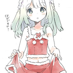 插画动漫 二次元 头像 萌系 女