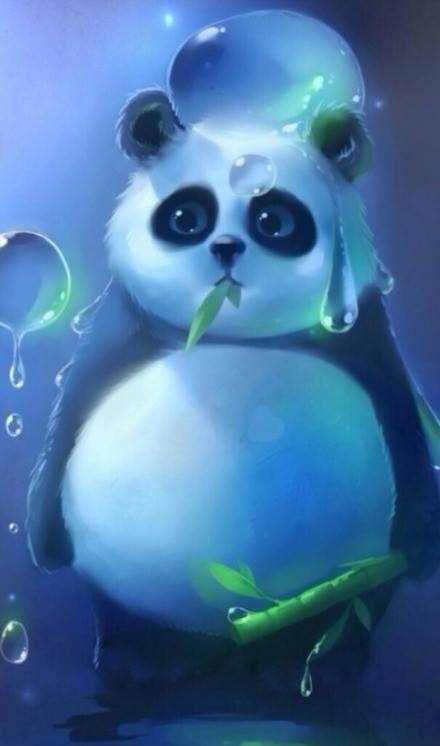 可爱熊猫壁纸