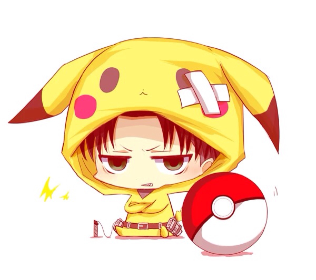 进击的pika pika背景头像壁纸 皮卡丘萌萌哒〔来源地址杂 如有侵权