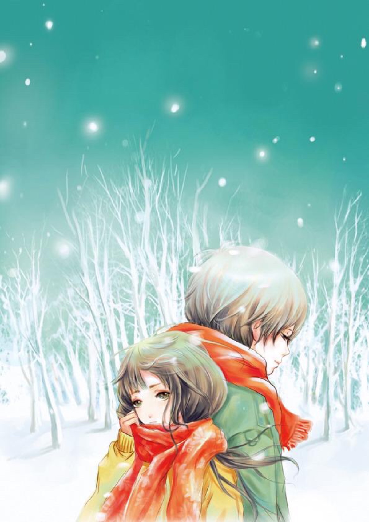 冬季恋歌漫画图片
