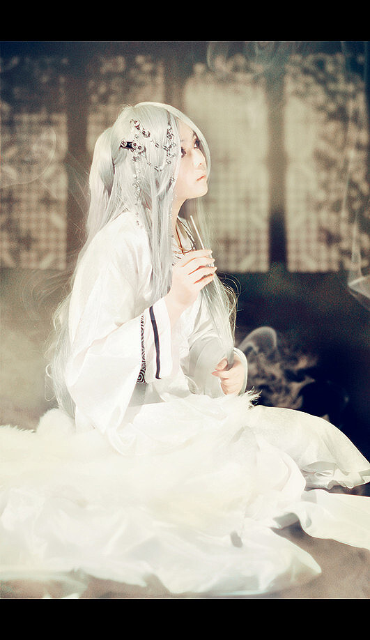 古风古韵cos#"那年,你一身白衣如雪"#cosplay