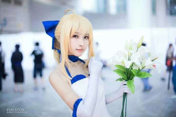 saber# #cos#saber美如画
