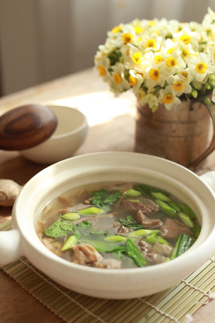 是日#小寒 喝当归生姜羊肉汤,补血暖身,方子在另一图里