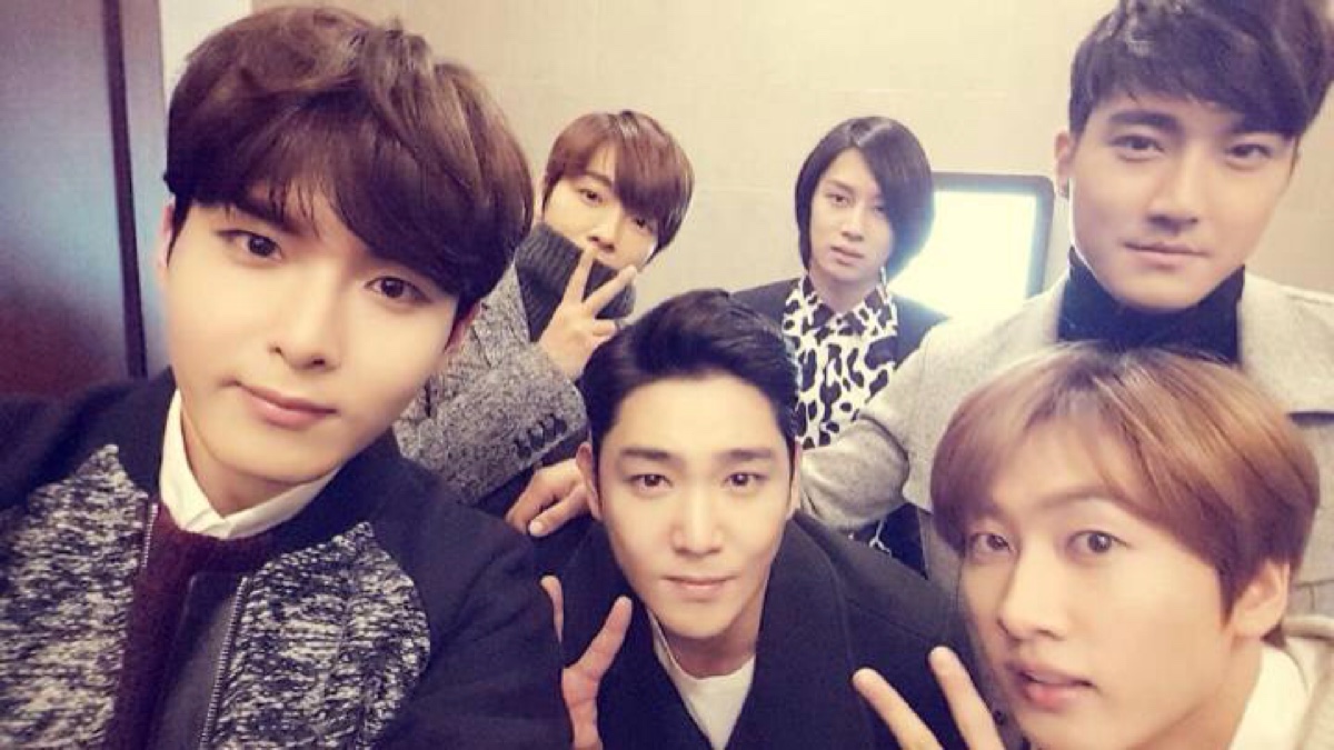 super junior 厉旭 强仁 银赫 希澈 始源 东海