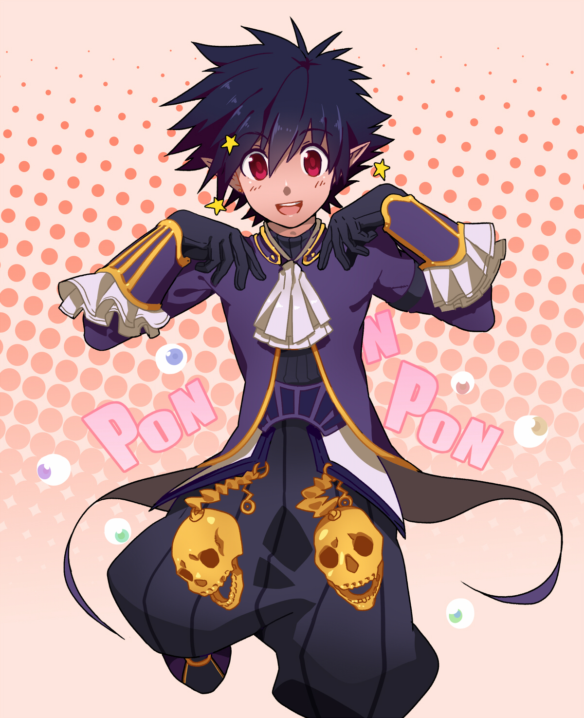 ponponpon的男法师, 男法师很可爱啊 配合彭薇薇的歌曲的动作也很合适