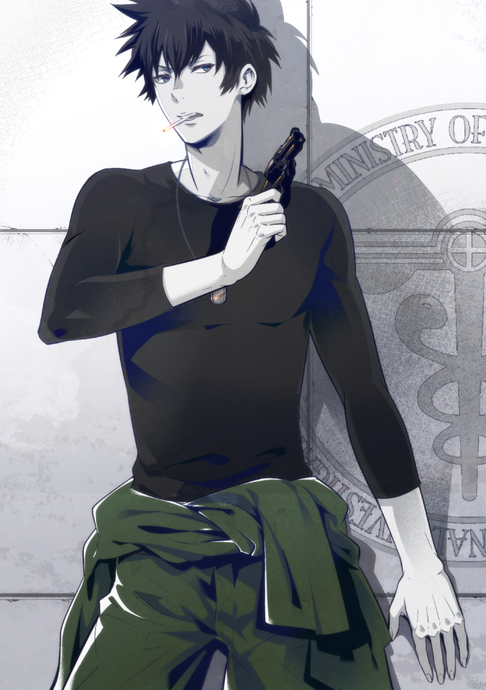 psycho-pass p站 pixiv 心理测量者 狡啮慎也 常守朱 人物 头像 次元