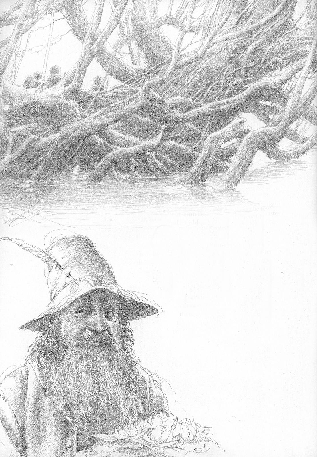 [cp]《魔戒》素描稿[/cp]