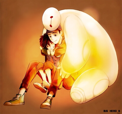 big hero 6(超能陆战队 hiro hamada(小宏 tadashi hamada(泰迪)