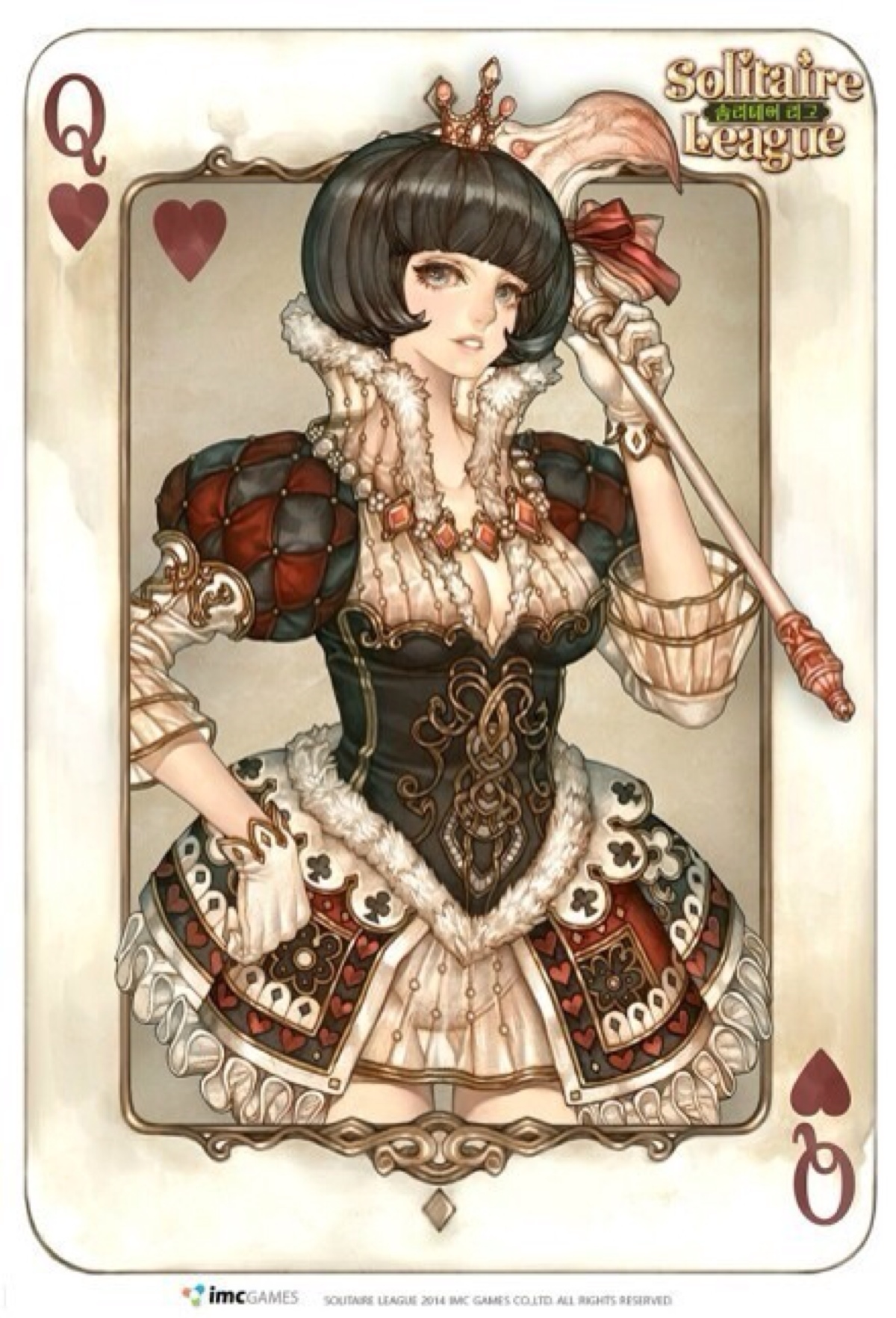 手机壁纸 二次元 手绘 插画 动漫 女孩 平铺背景