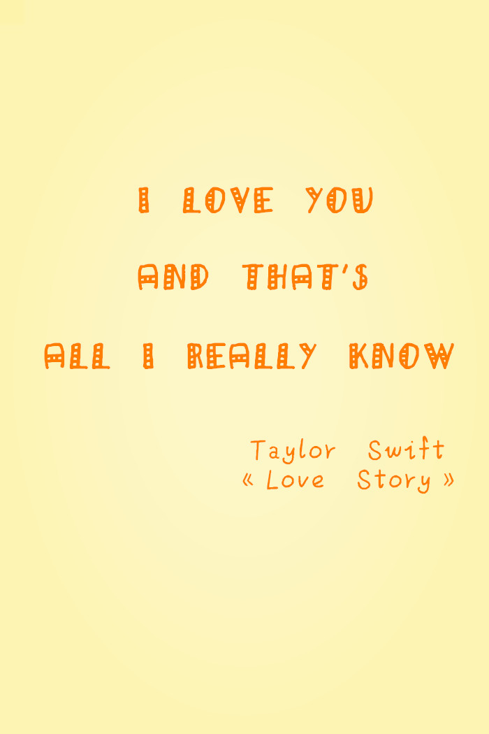 taylor swift《love story》