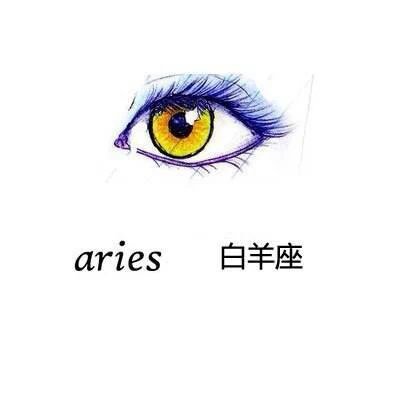 十二星座的眼睛手绘感觉白羊座天蝎座美图对你有女人的表现图片